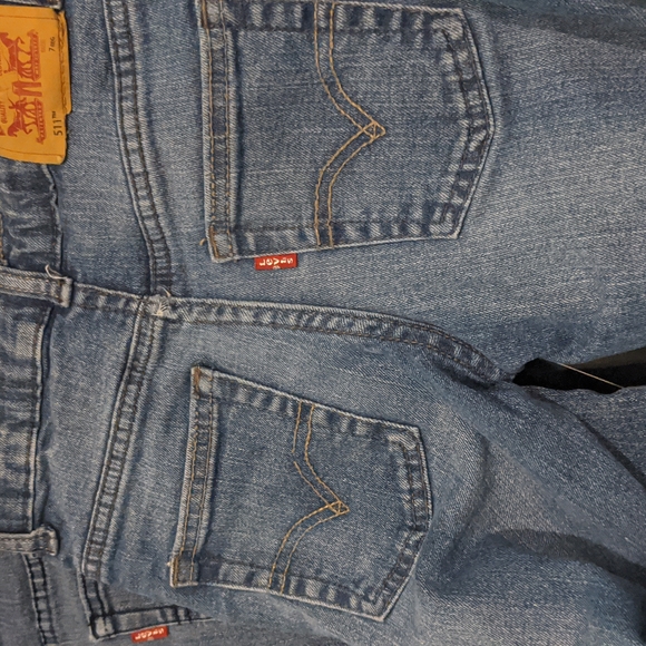 2 Pairs Boys Levi 511 Slim size 7 - Picture 14 of 14